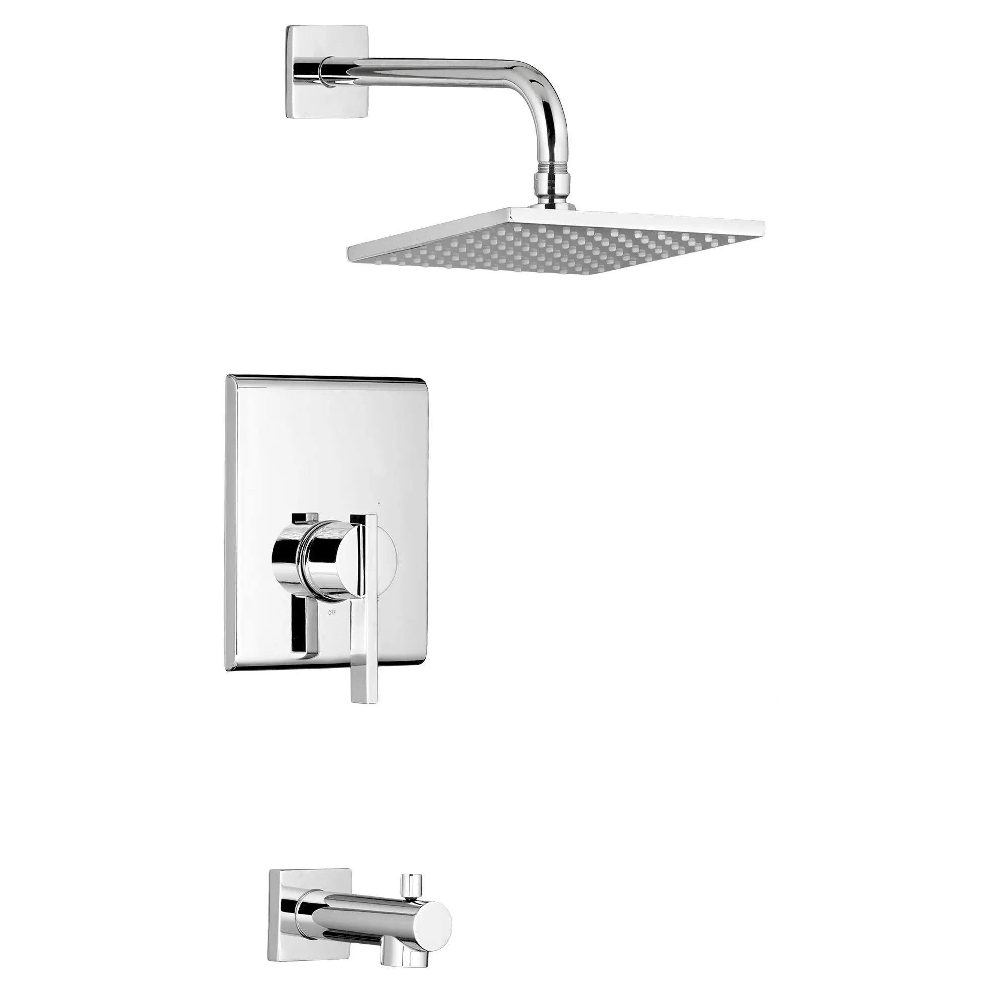 Times Square 2.5 GPM Tub and Shower Trim Kit with FloWise Showerhead and Lever Handle — thumbnail 2